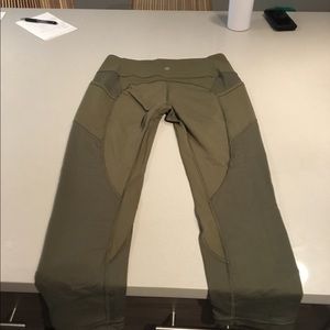 All The Right Places Crop II 23” Dark Olive